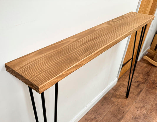 Console Table with Hairpin Legs Fiddes Range - adrian-4cf6