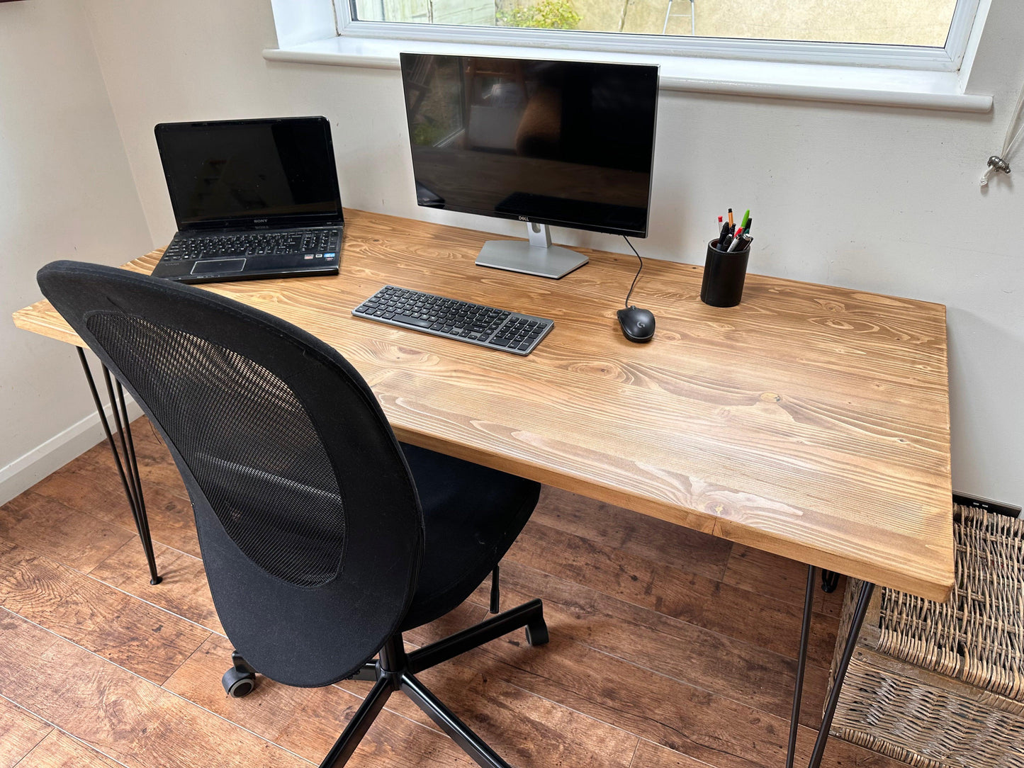 Desk on Hairpin Legs - adrian-4cf6