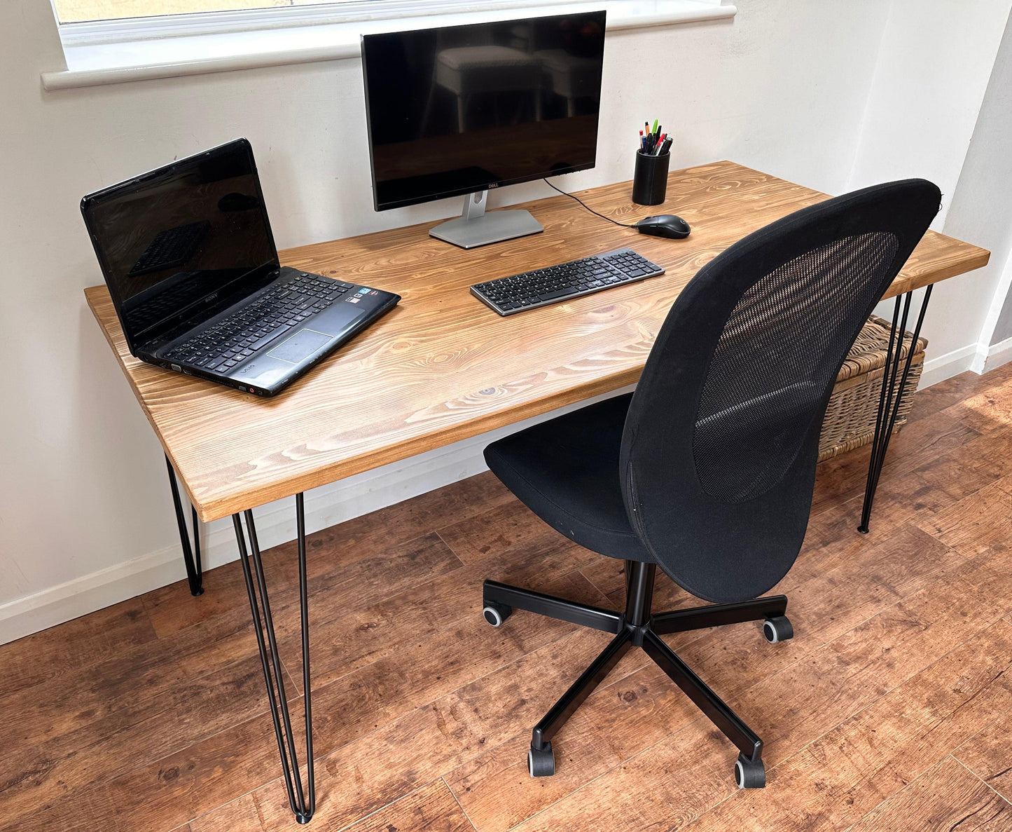 Desk on Hairpin Legs - adrian-4cf6