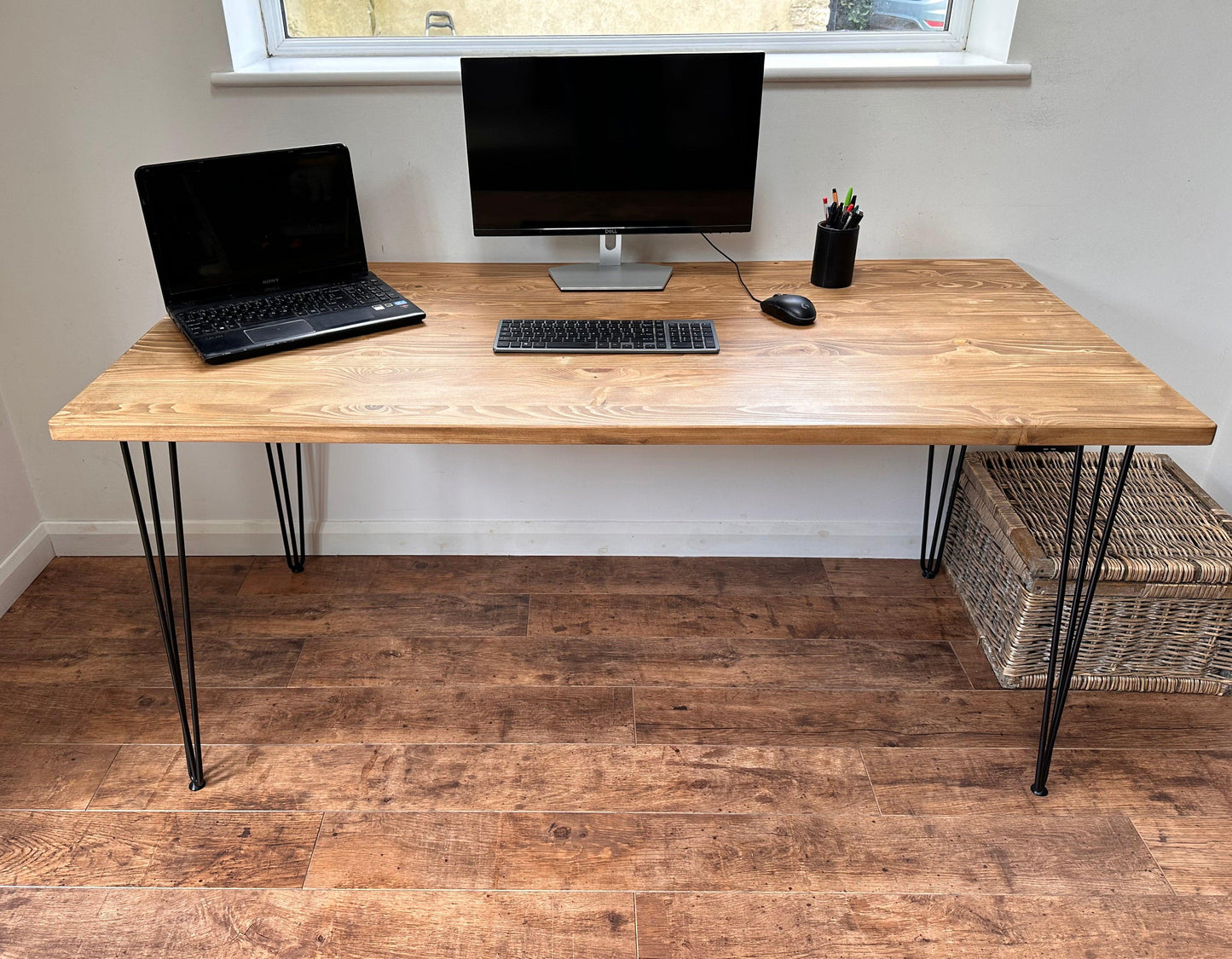 Desk on Hairpin Legs - adrian-4cf6