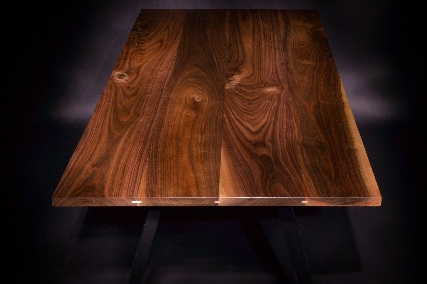 Black Walnut Desk Top for Sit Stand Desk