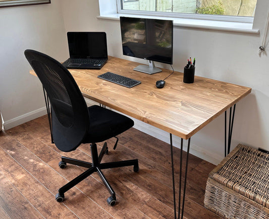 Desk on Hairpin Legs - adrian-4cf6