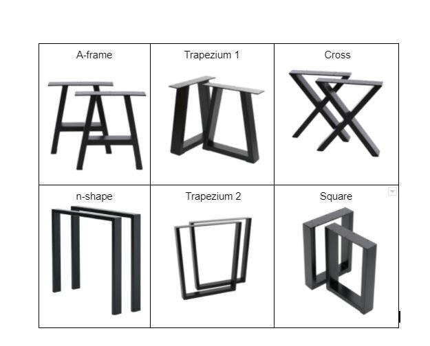 Desk with Monitor Shelf and Custom Legs - adrian-4cf6