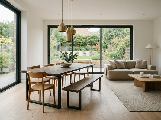 Dining Table With a Bench: Sizes, Clearances and What Actually Works