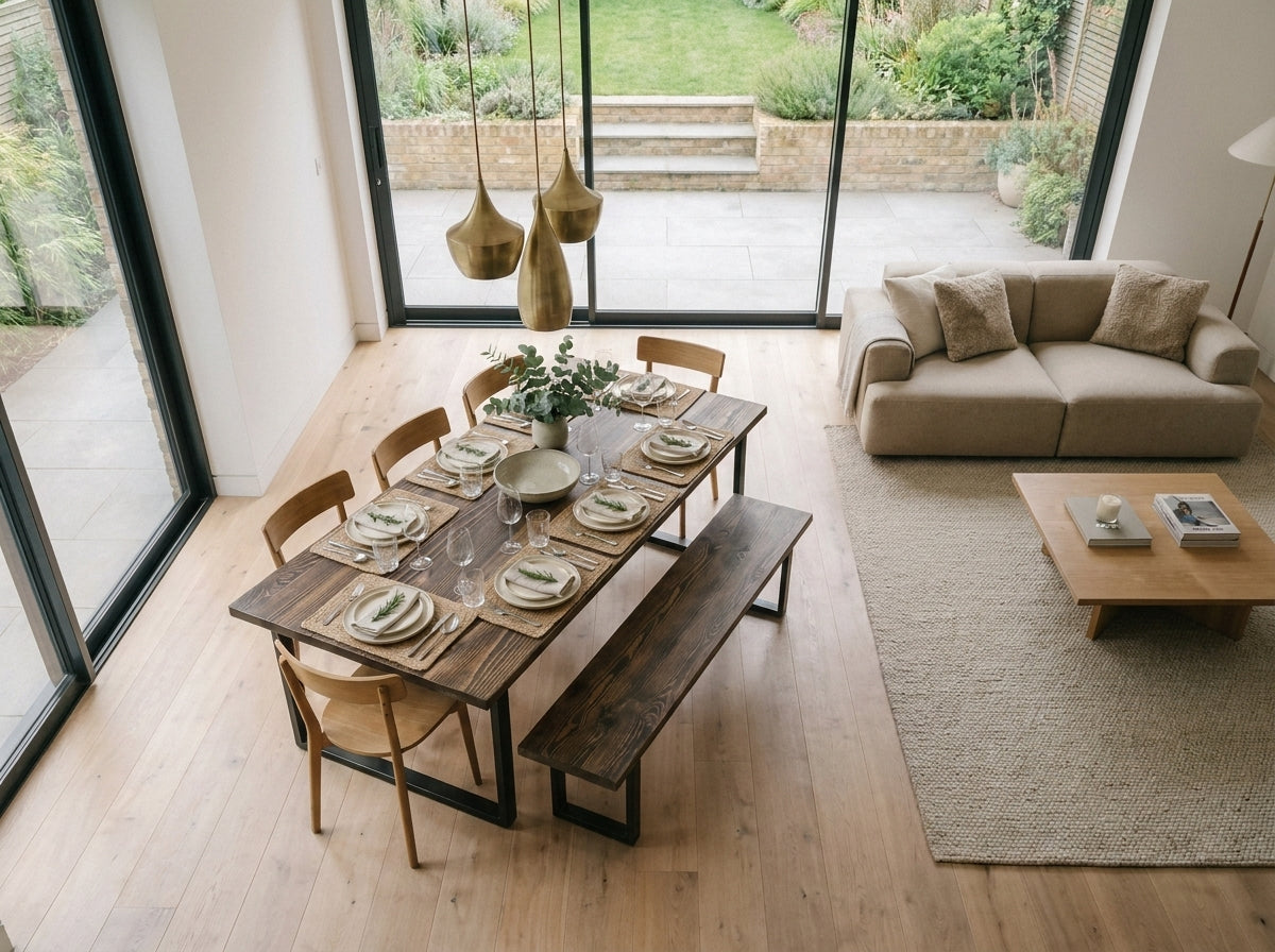 The Bruton Table — Antique Oak