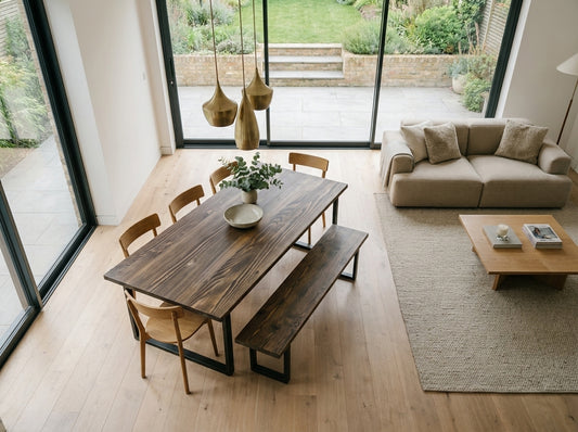The Bruton Table — Antique Oak