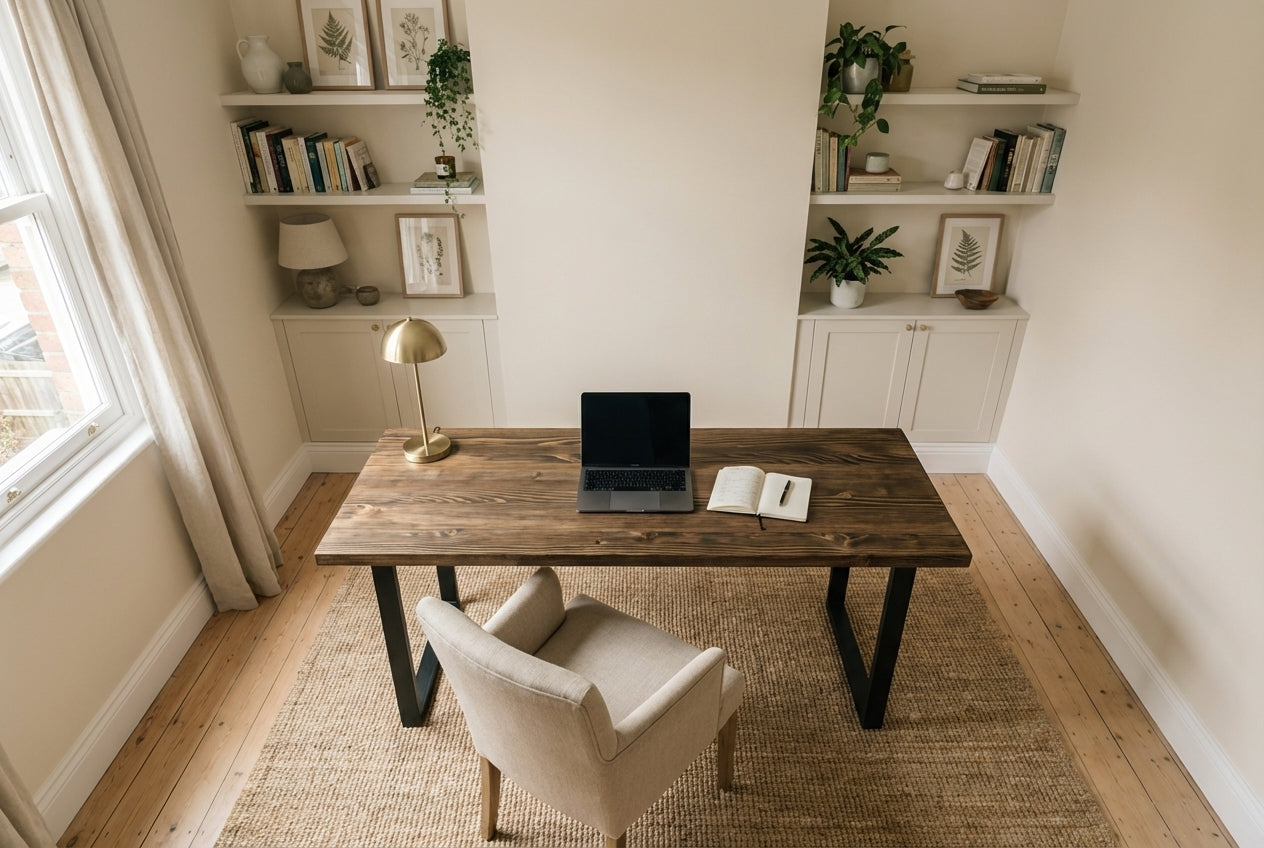 The Bruton Desk — Antique Oak