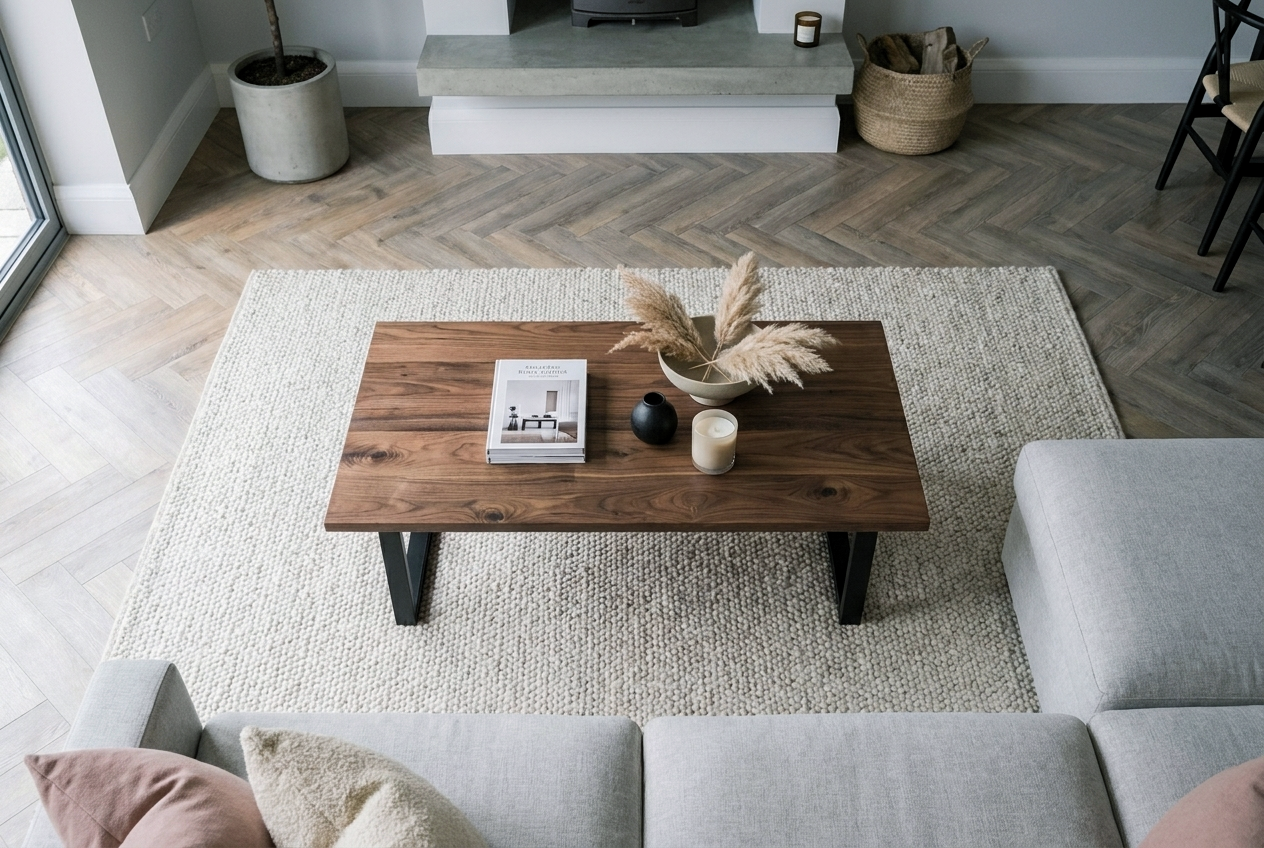 The Wedmore Coffee Table — Black Walnut