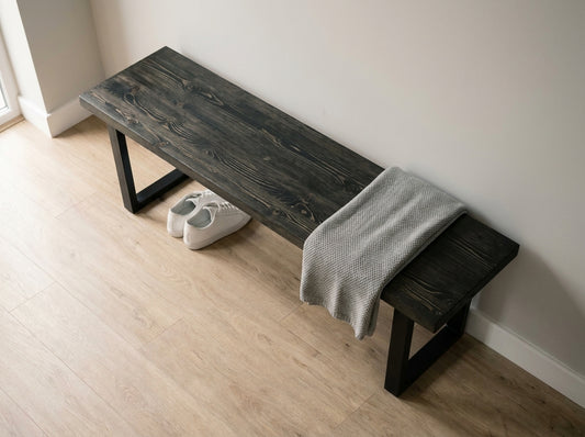 The Bruton Bench — Ebony