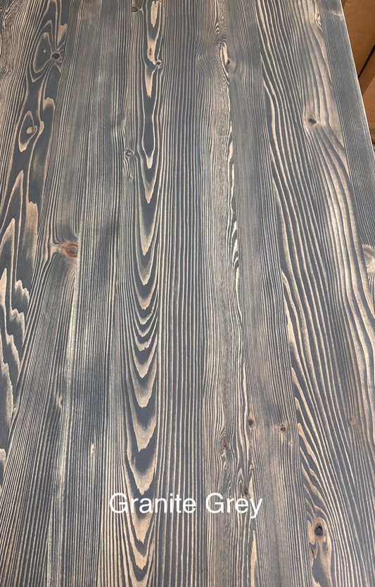 Custom Desk Top — Pine (Granite Grey)
