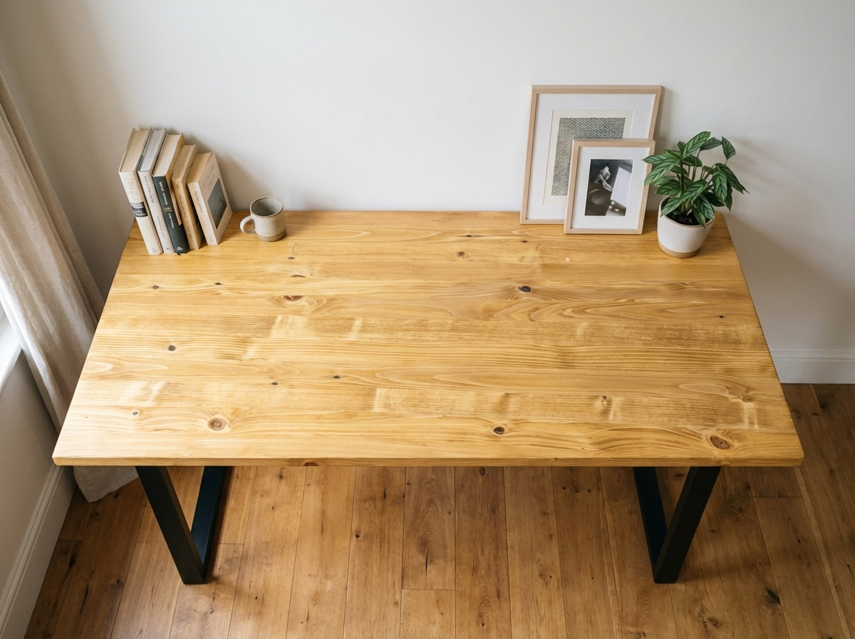 The Bruton Desk — Light Oak