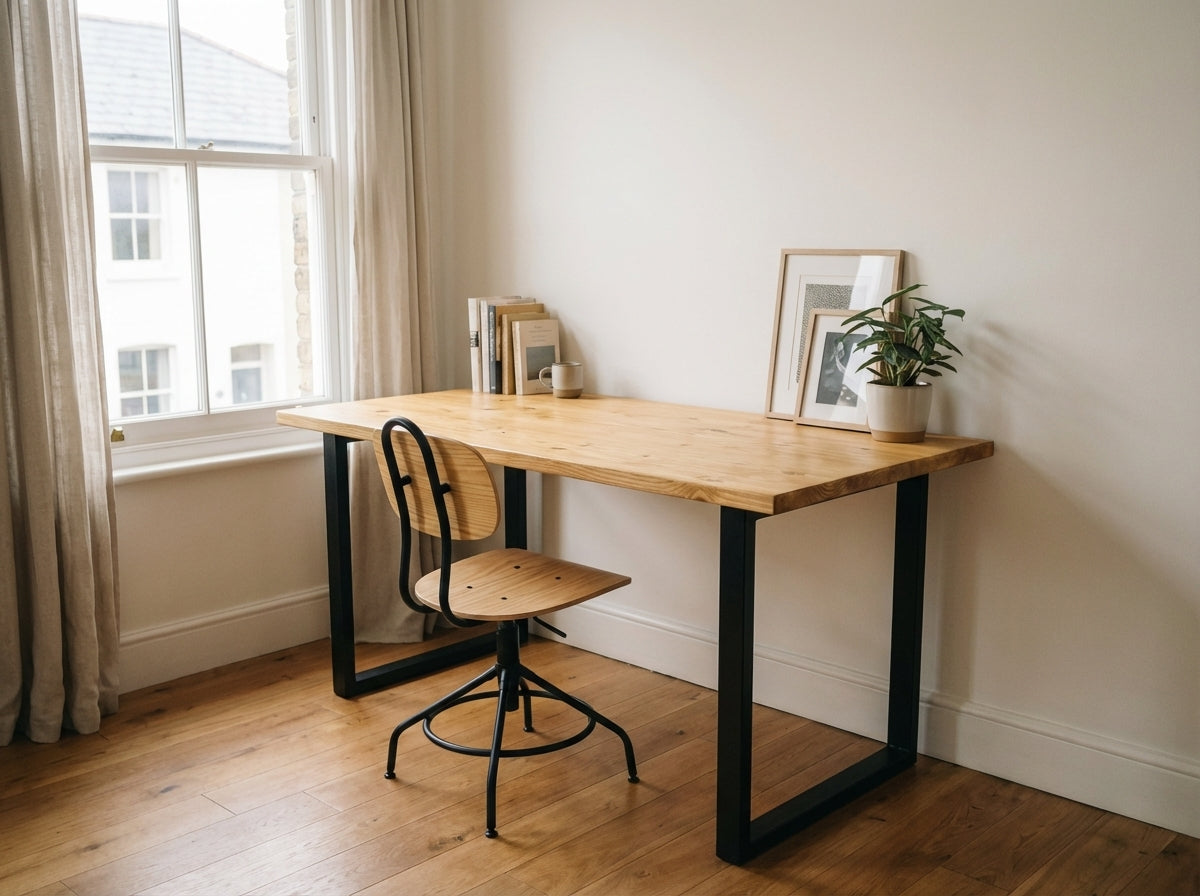The Bruton Desk — Light Oak
