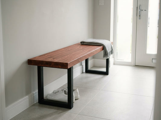 The Bruton Bench — Mahogany