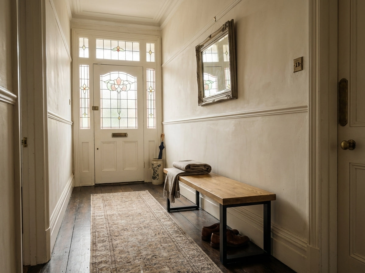 The Bruton Bench — Oak