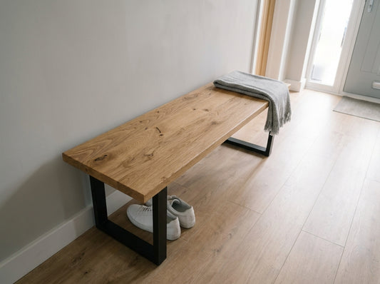 The Halse Bench - Oak