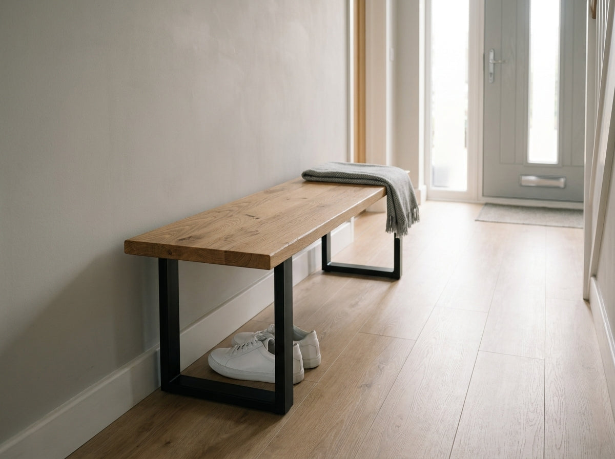 The Halse Bench - Oak