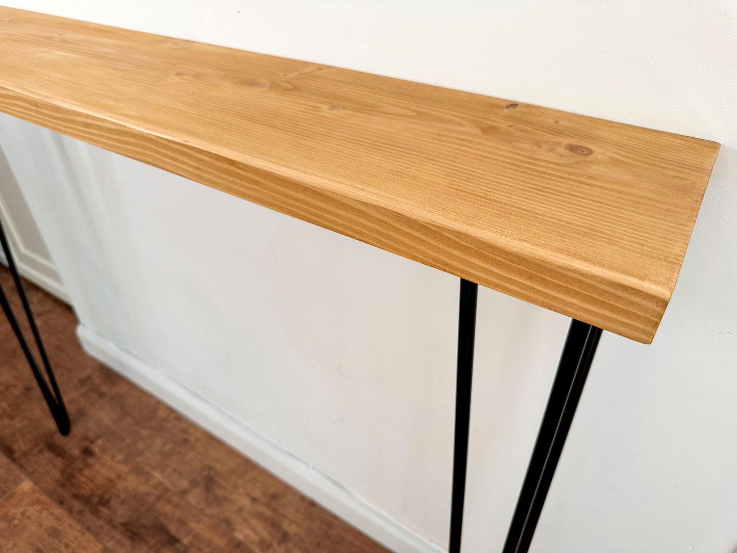 Console Table with Hairpin Legs Briwax Range - adrian-4cf6