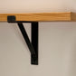 Wooden Shelves Down Brackets Briwax Range