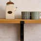 Wooden Shelves Down Brackets Briwax Range