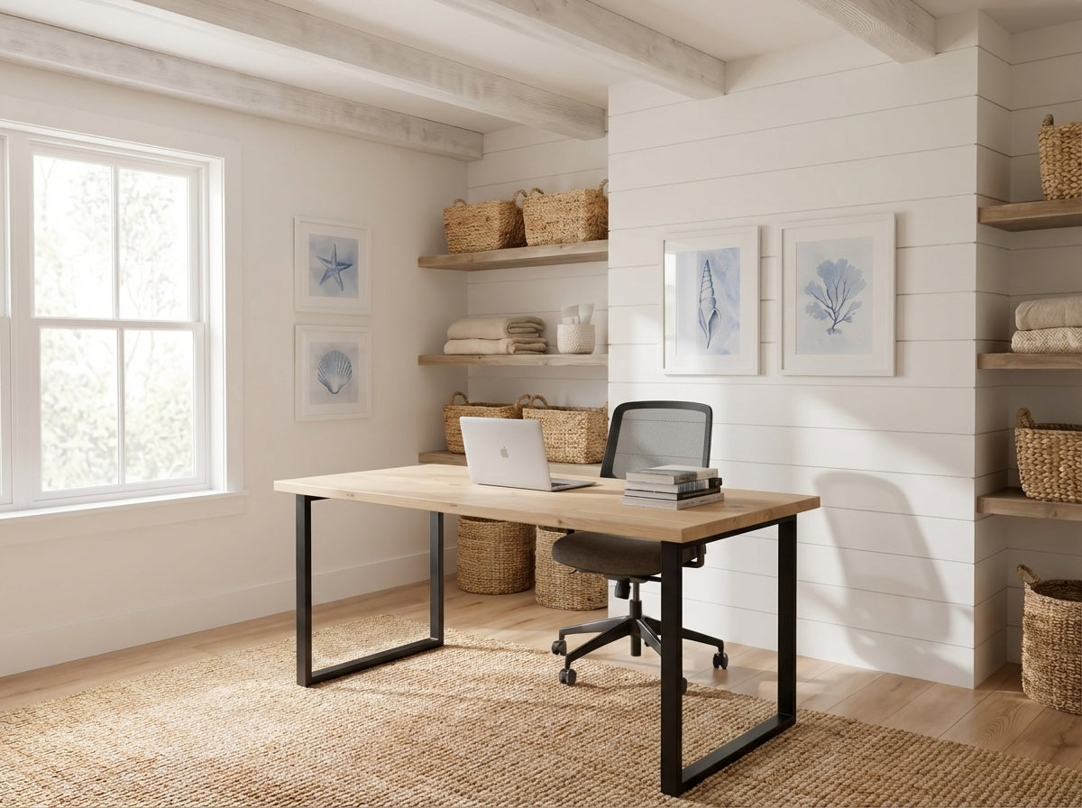 The Bruton Desk — Lightly Steamed Beech
