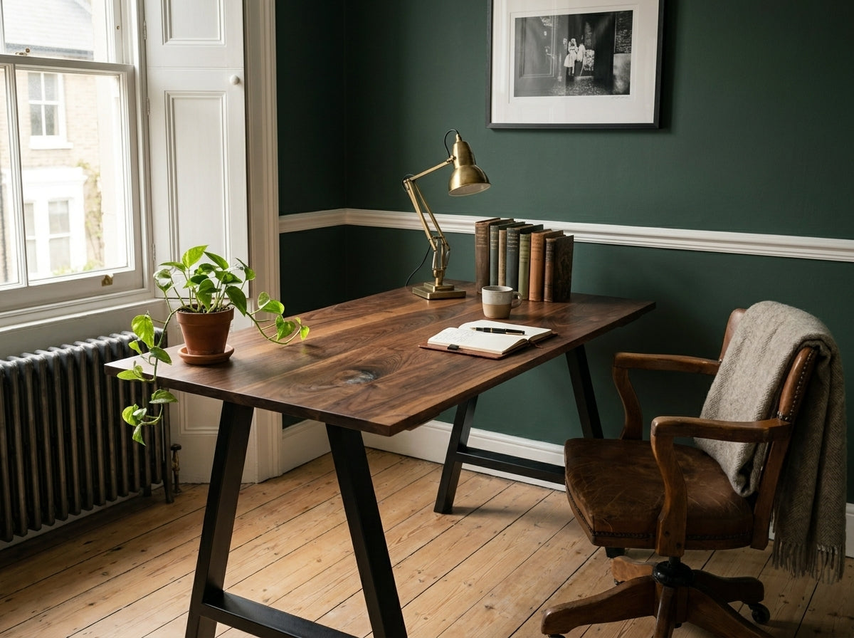 The Wedmore Desk — Black Walnut