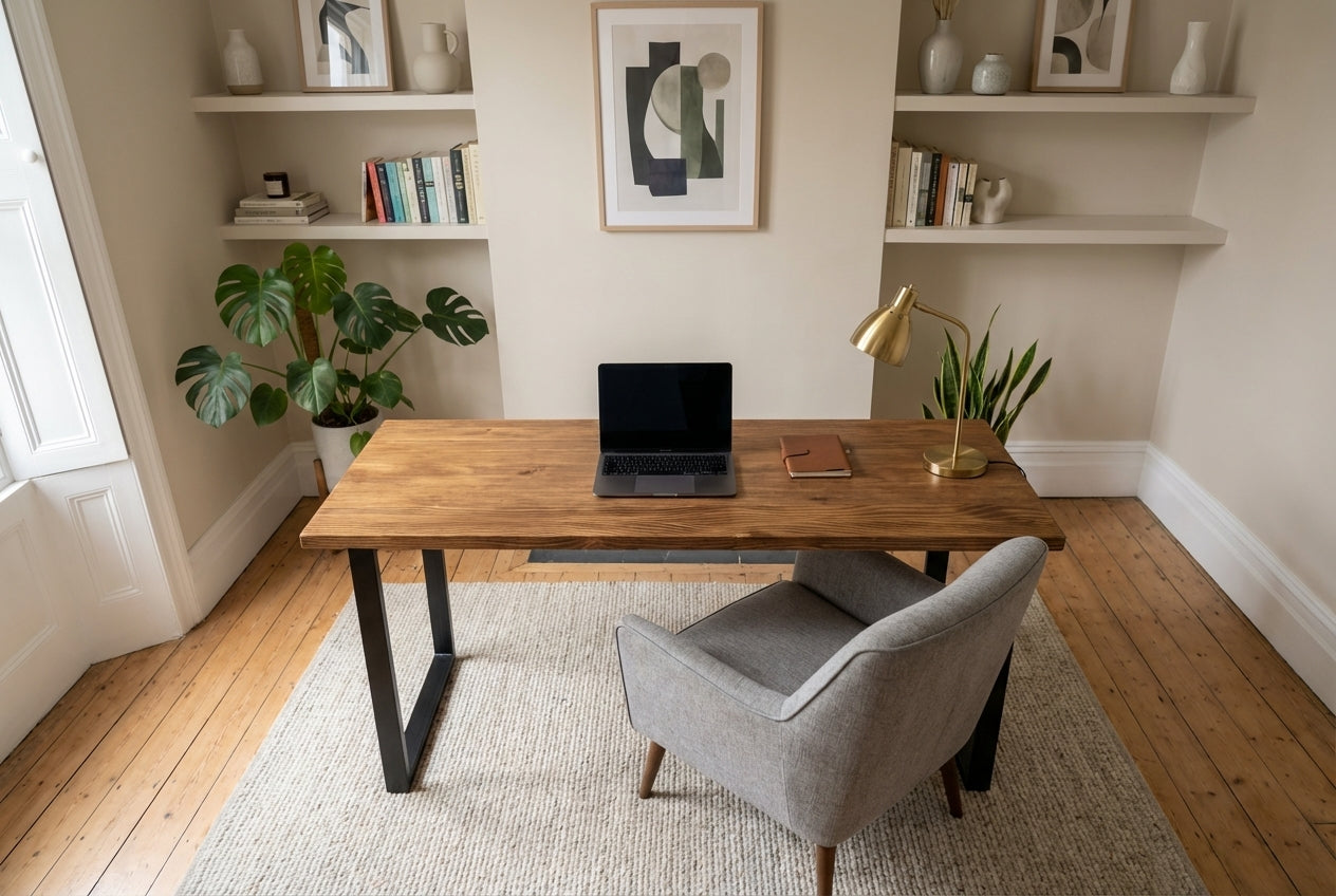 The Bruton Desk — Walnut Stain