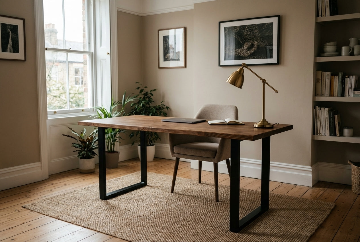 The Bruton Desk — Walnut Stain