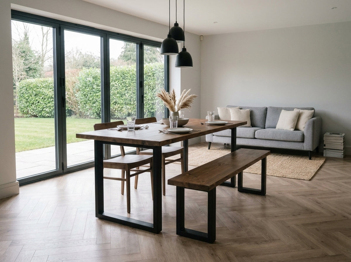 The Bruton Table — Walnut Stain