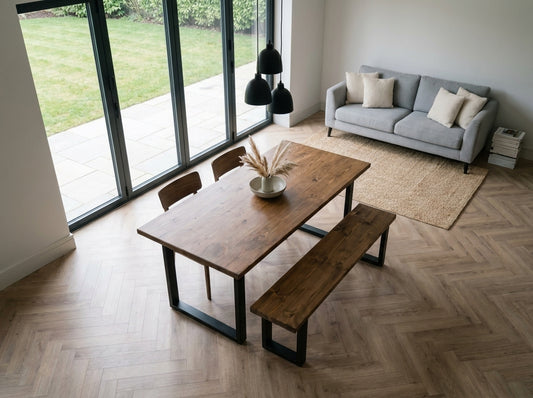 The Bruton Table — Walnut Stain