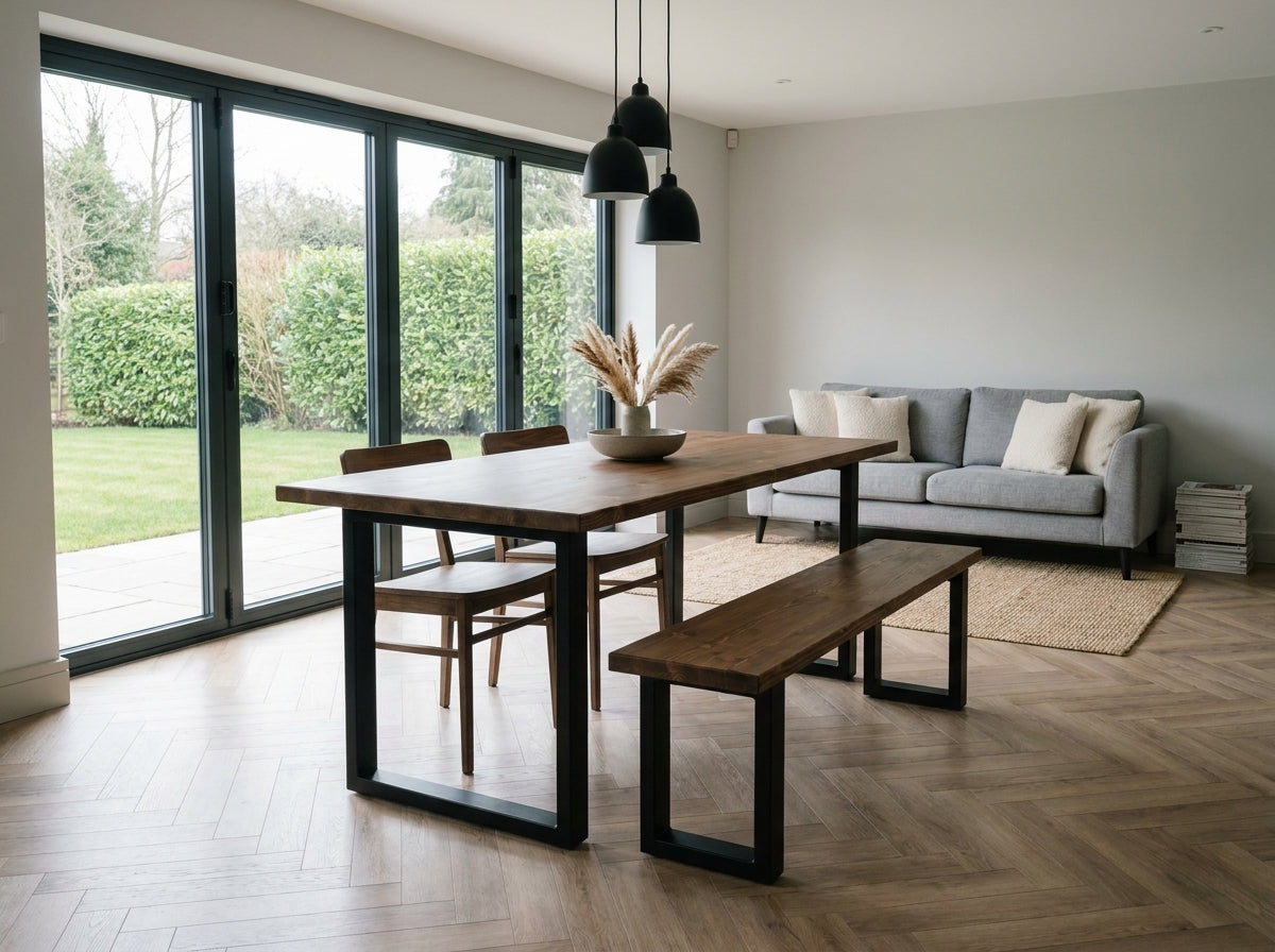 The Bruton Table — Walnut Stain