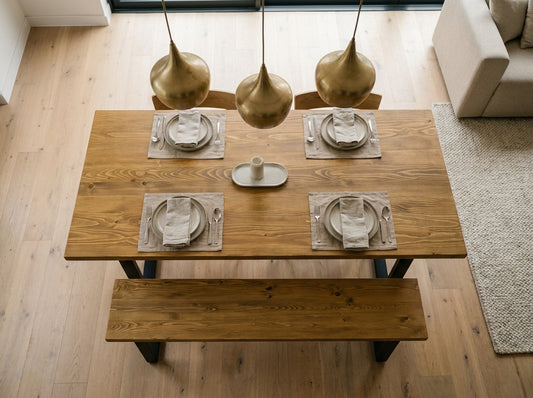 The Bruton Table — Light Oak