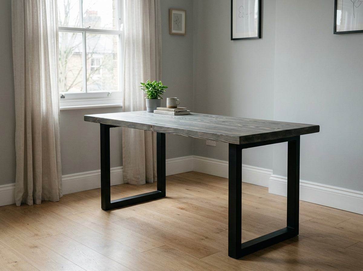 The Bruton Desk — Granite Grey