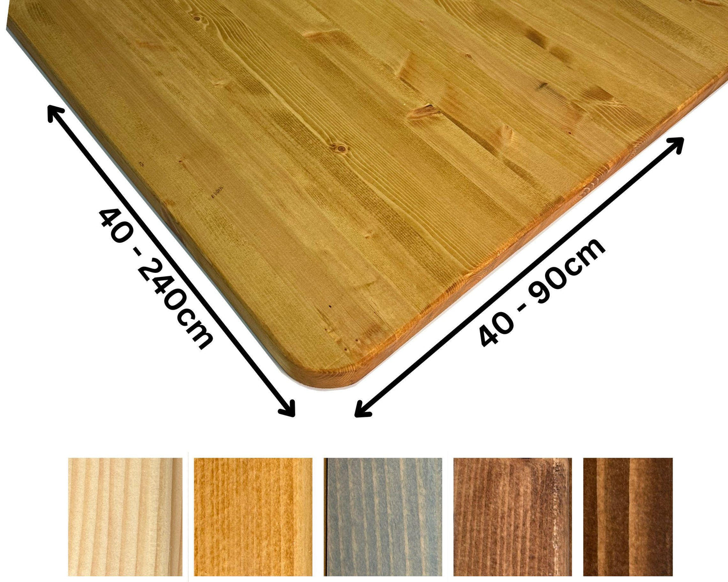Table Top with Rounded Corners
