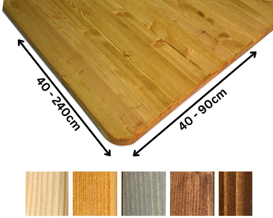 Chunky Table Top with Rounded Corners