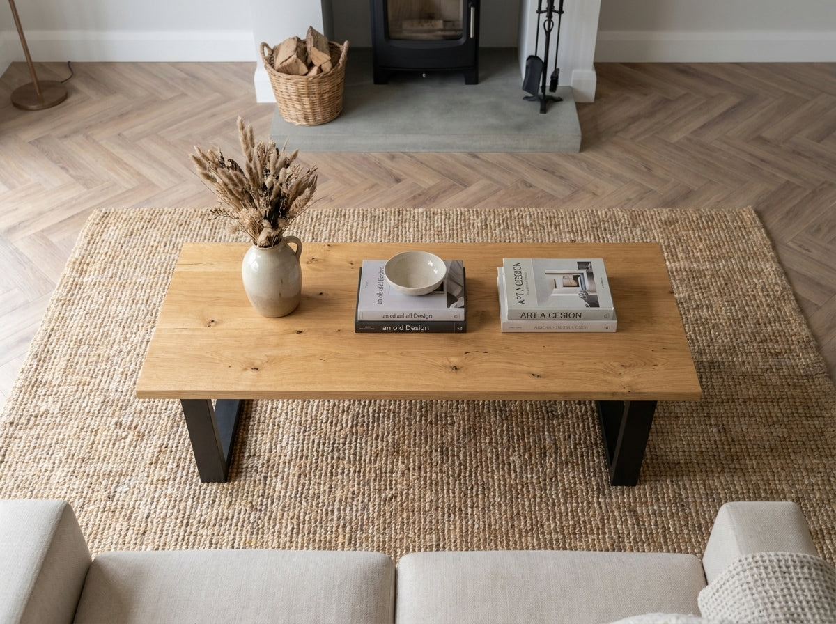 The Bruton Coffee Table — Light Oak
