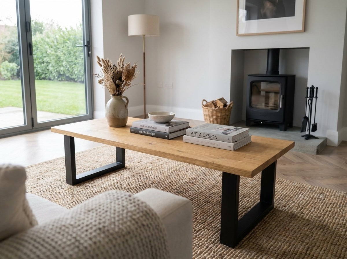 The Bruton Coffee Table — Light Oak