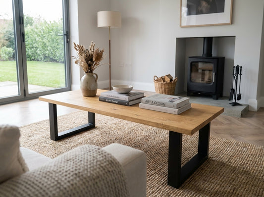 The Bruton Coffee Table — Light Oak