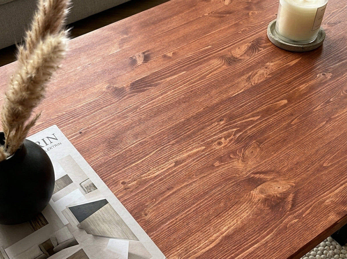 The Bruton Coffee Table — Mahogany