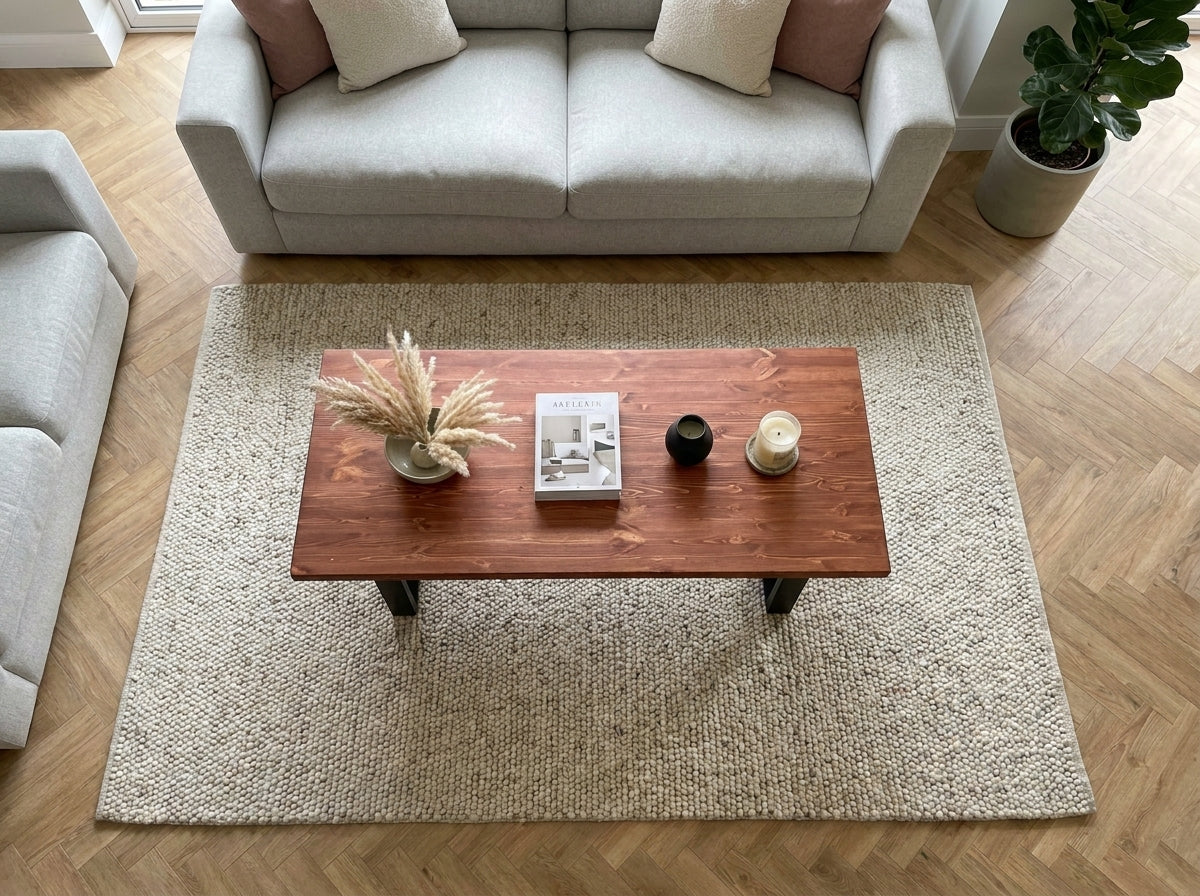 The Bruton Coffee Table — Mahogany