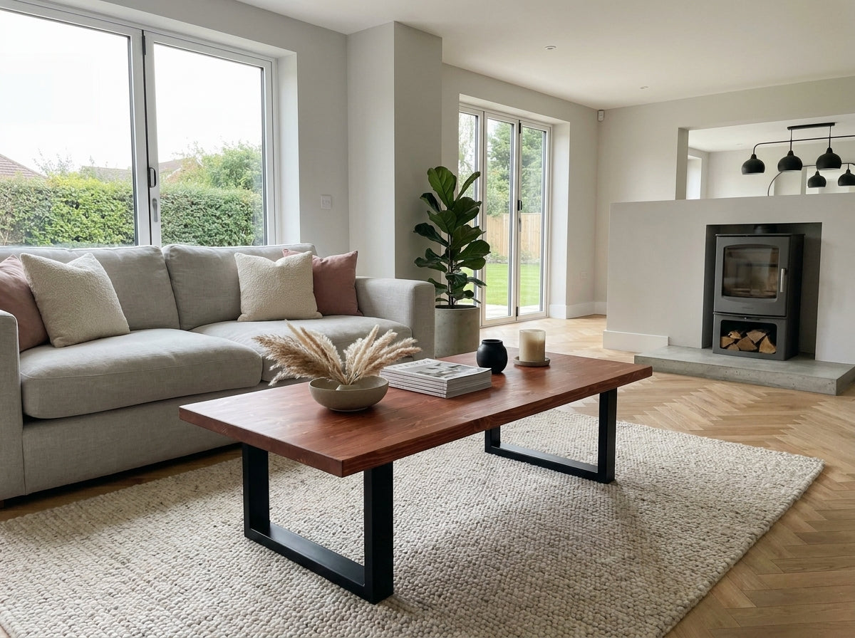 The Bruton Coffee Table — Mahogany