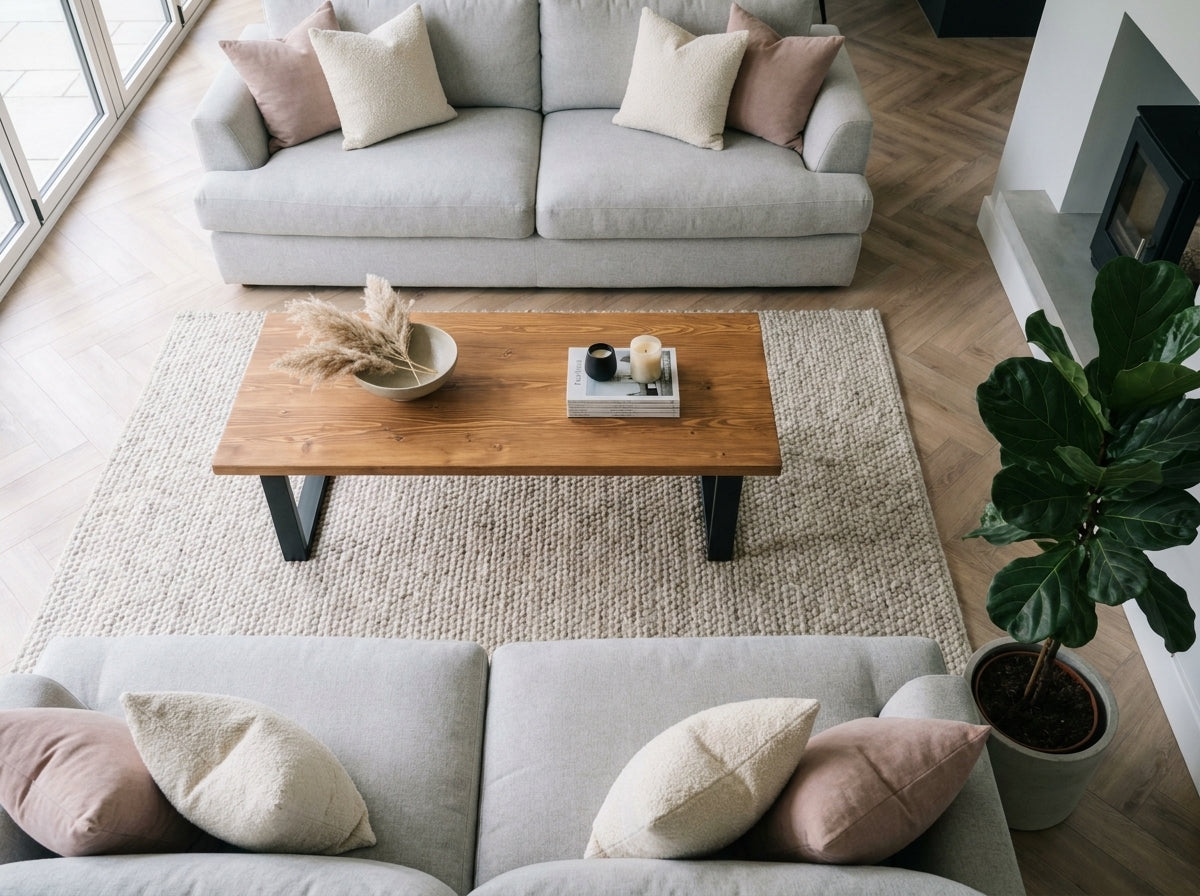 The Bruton Coffee Table — Pine
