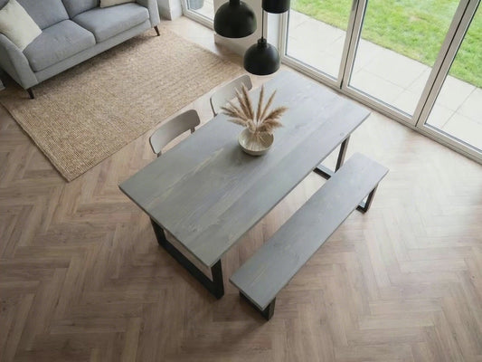 The Bruton Table — Silk Grey