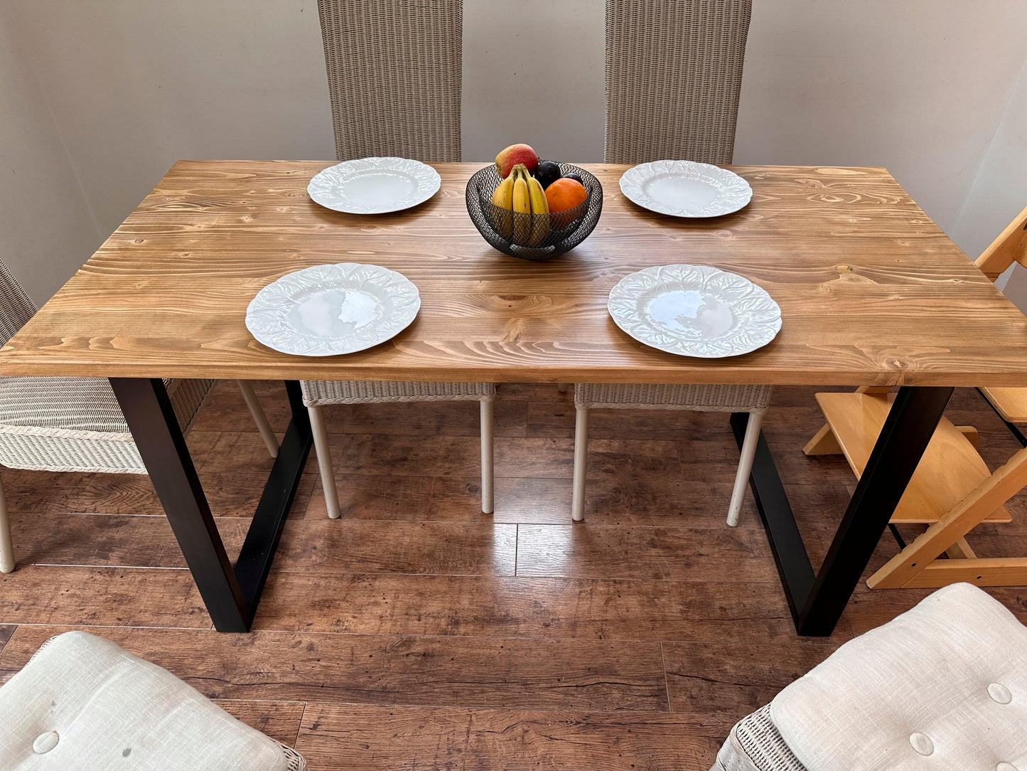 Dining Table with Box Section Legs - adrian-4cf6