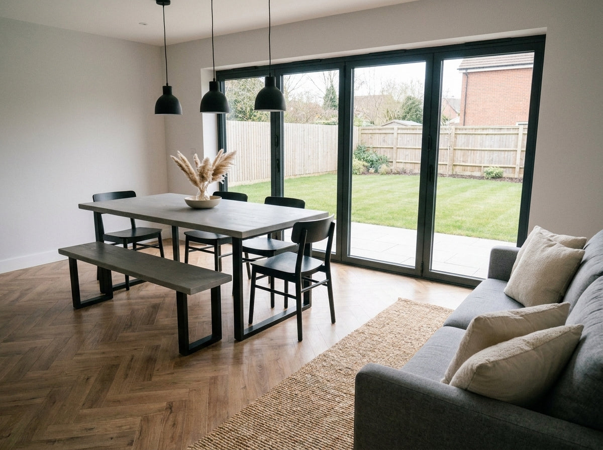 The Bruton Table — Silk Grey
