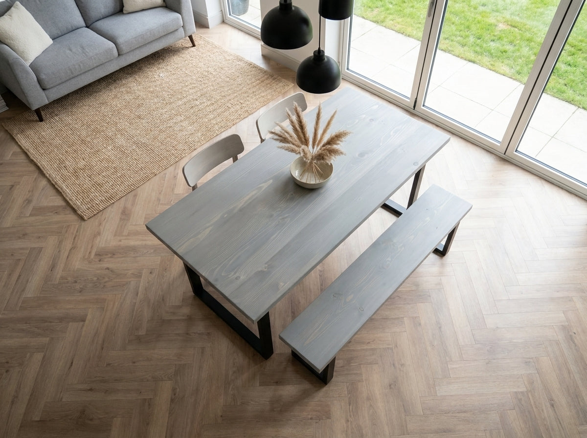 The Bruton Table — Silk Grey