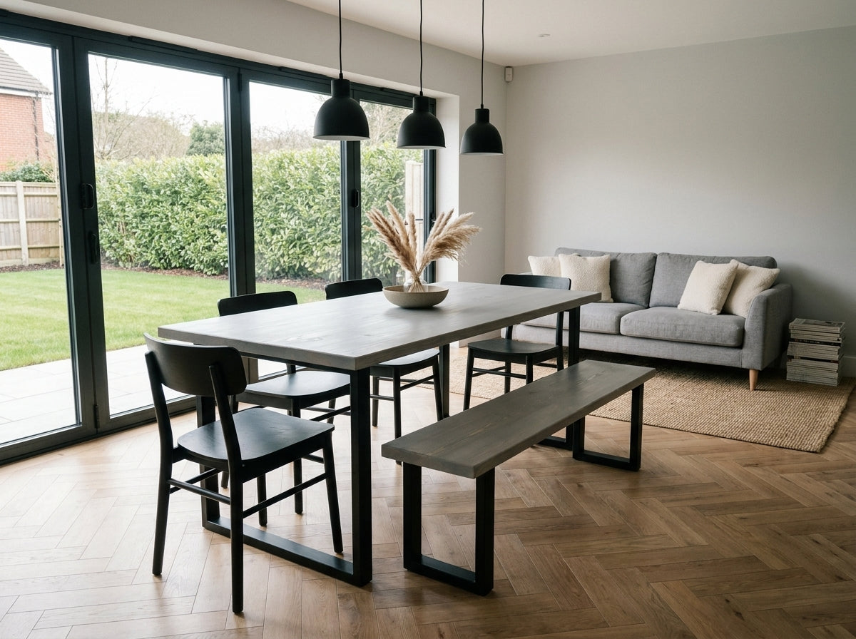 The Bruton Table — Silk Grey