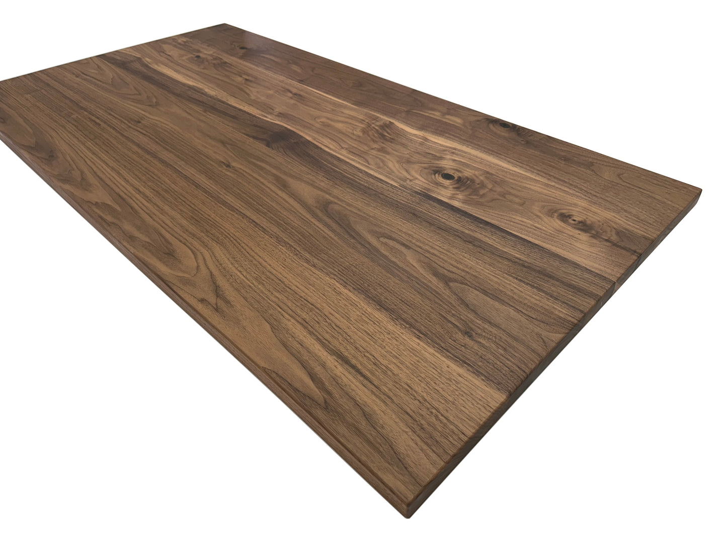 Custom Desk Top — Black Walnut