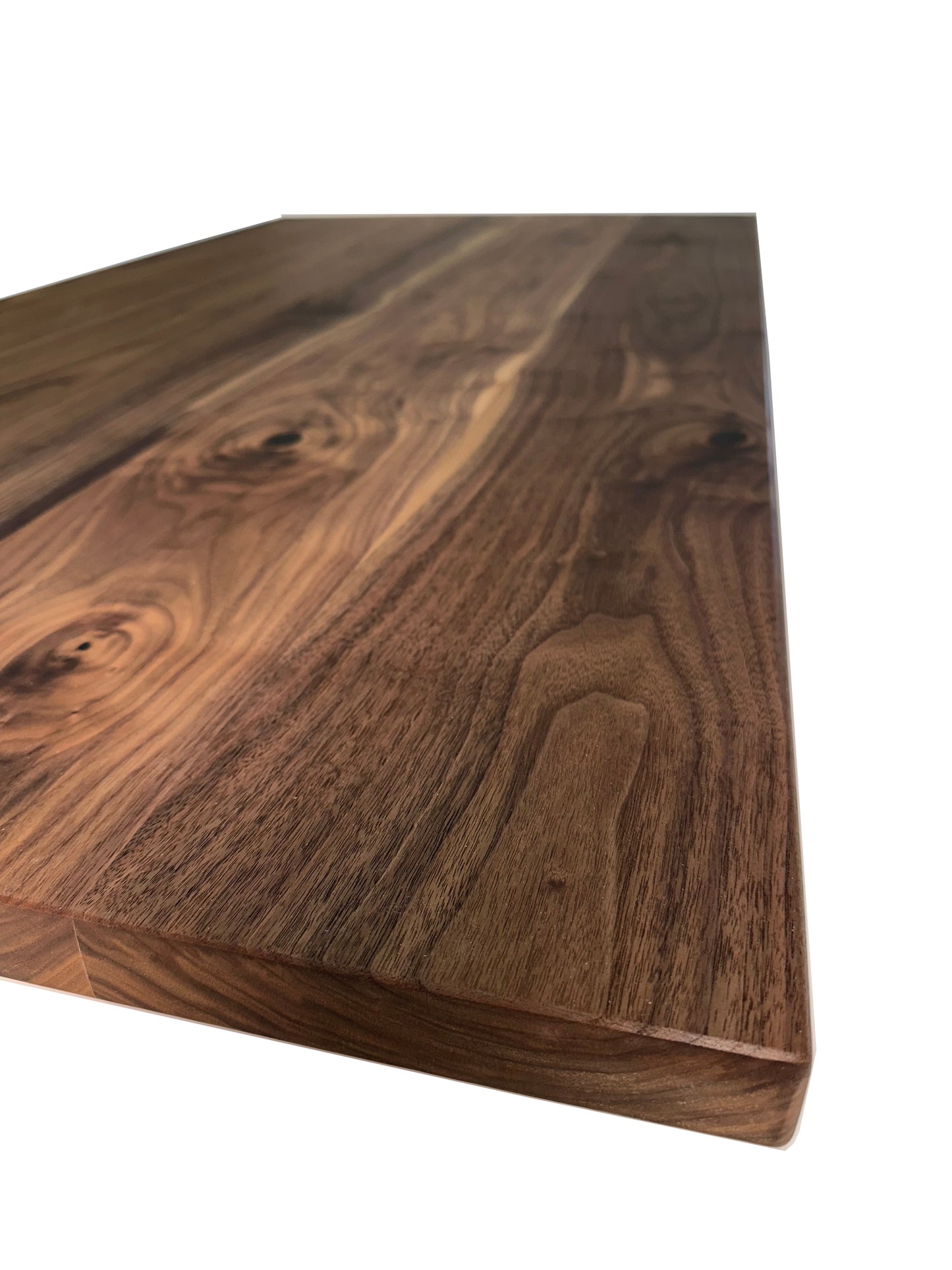 Custom Desk Top — Black Walnut