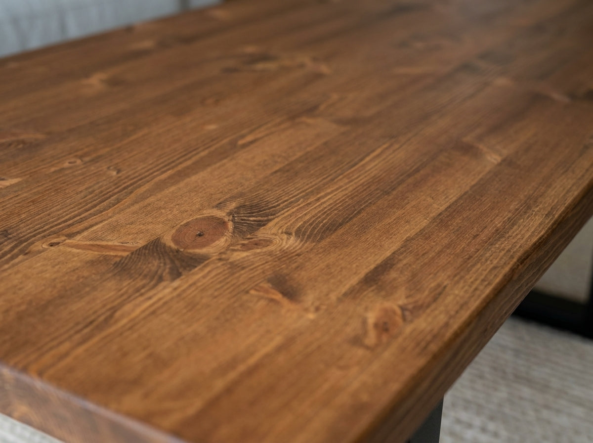 The Bruton Coffee Table – Walnut Stain