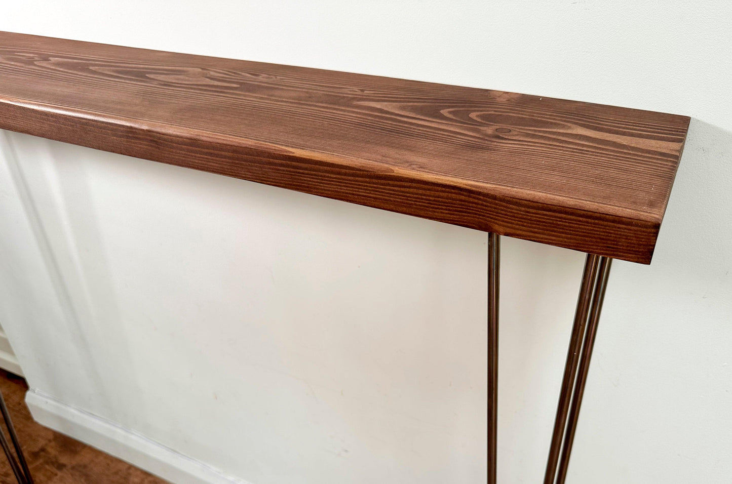 Console Table with Hairpin Legs Briwax Range - adrian-4cf6